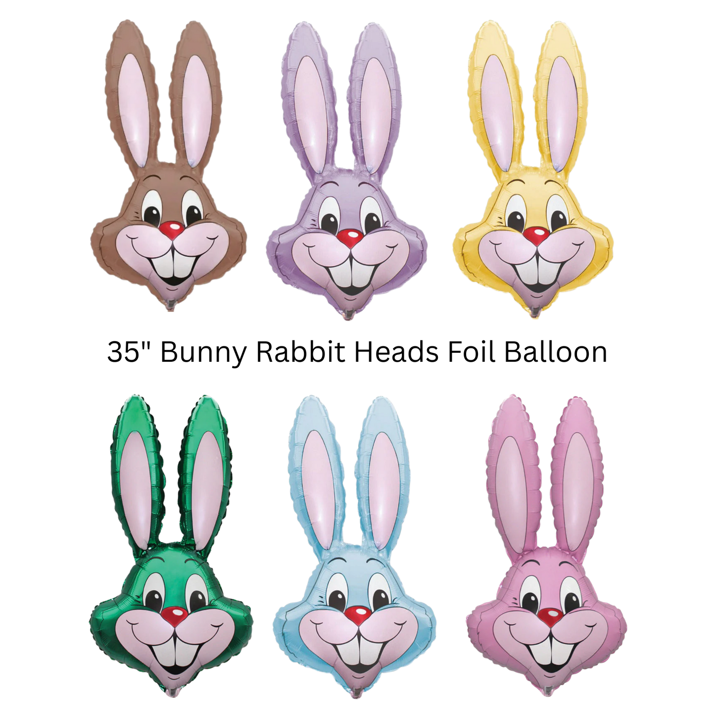 Easter Bunny Heads - 35"