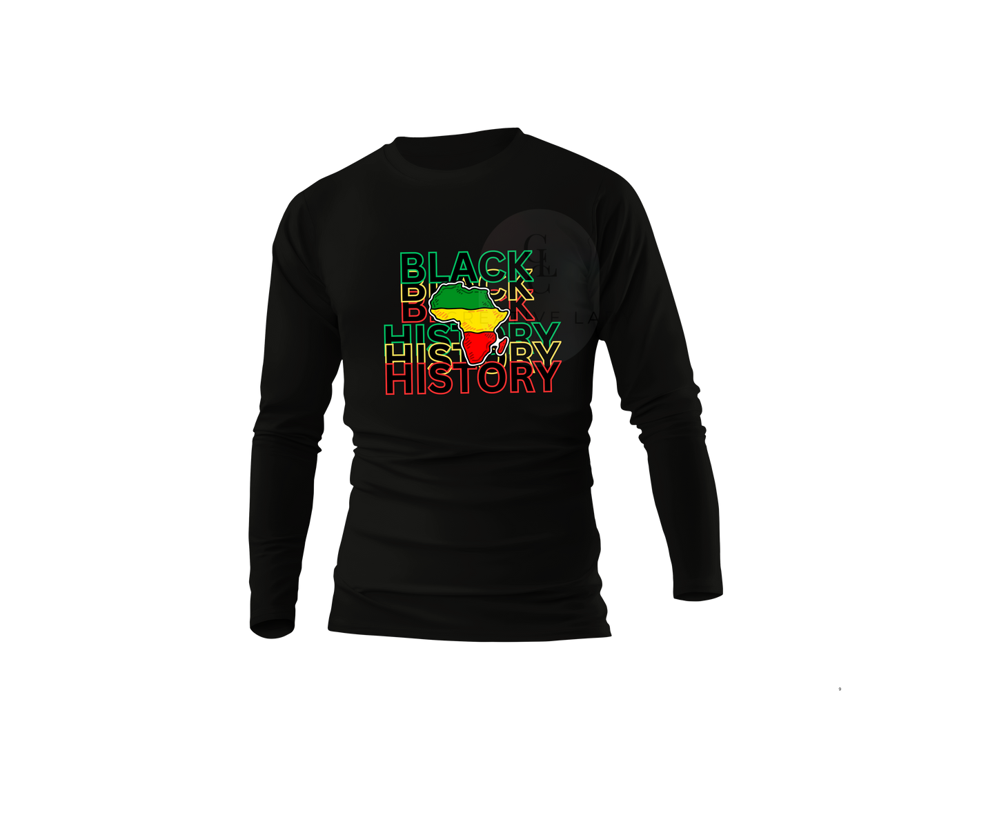 Black History - Long Sleeve Shirt Sweatshirt