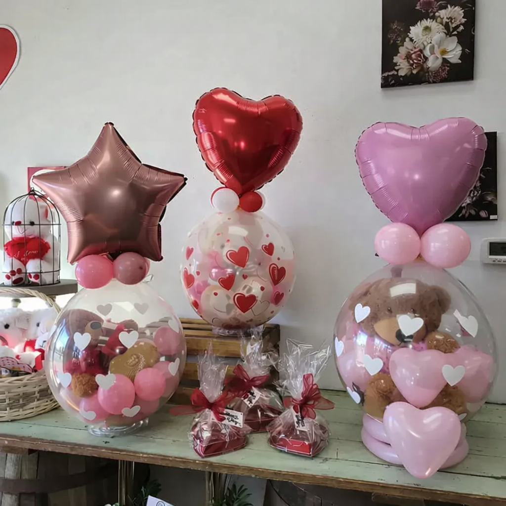 Valentine Stuffed Balloon Kit - UNSTUFFED