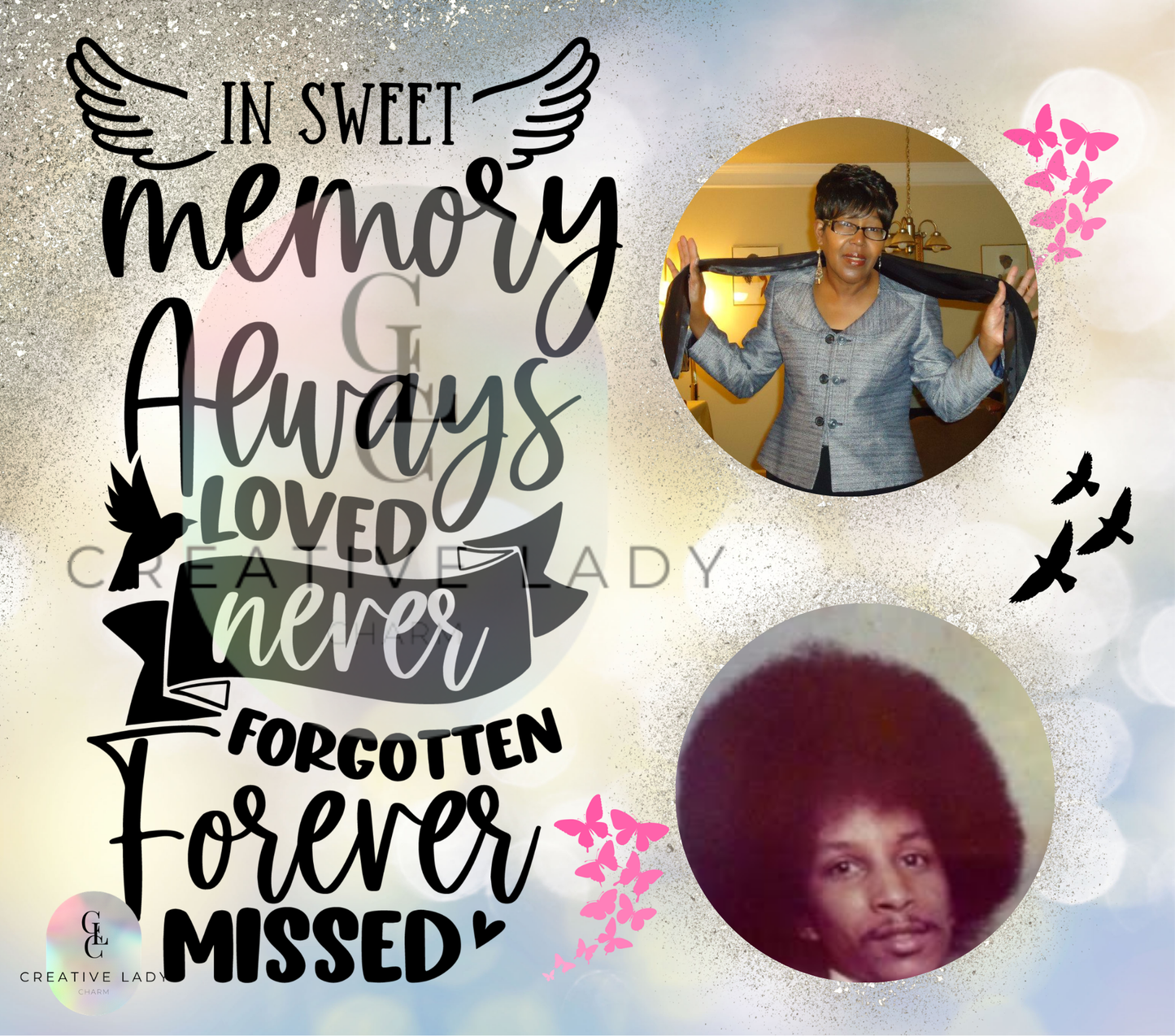 Memorial Photo Tumbler
