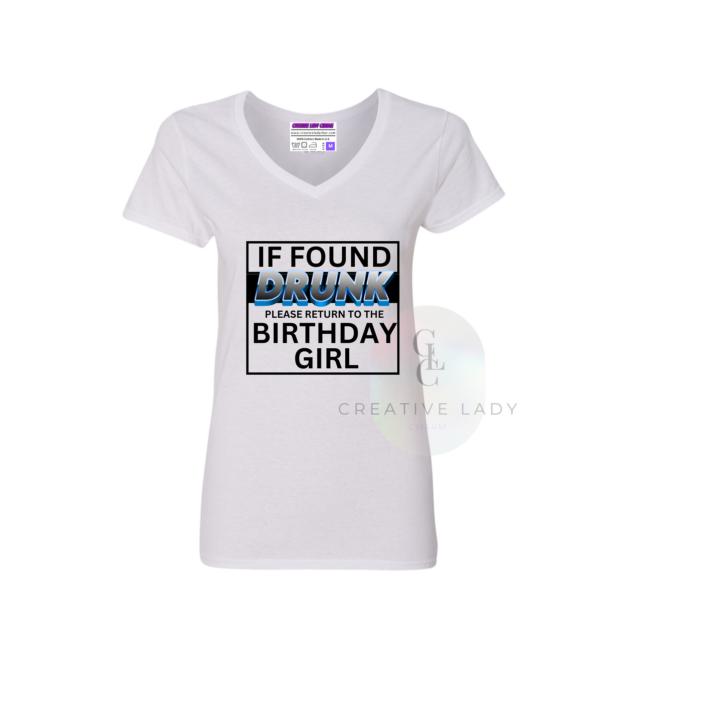 Birthday Gang Shirts - Drunken/Sober V-Neck