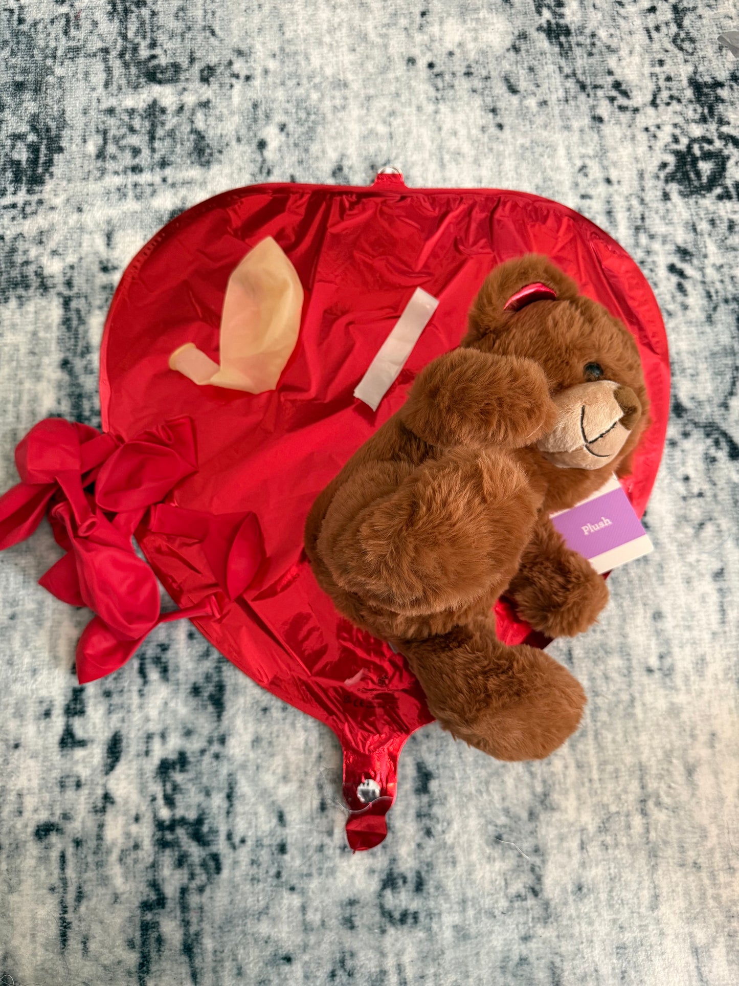 Valentine Stuffed Balloon Kit - UNSTUFFED
