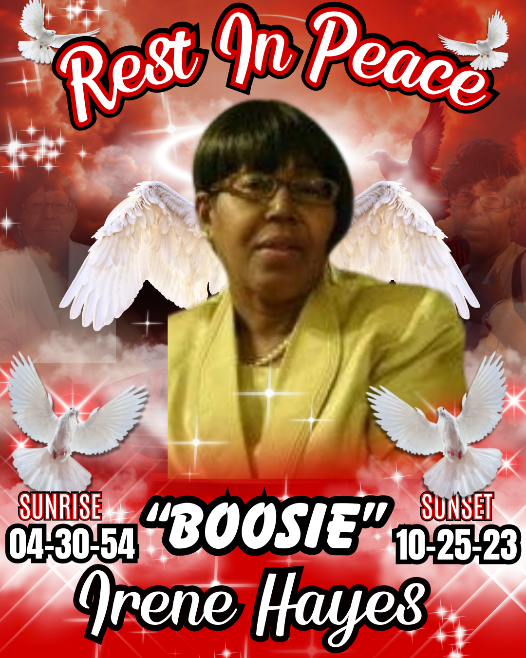 Red Memorial Digital Design