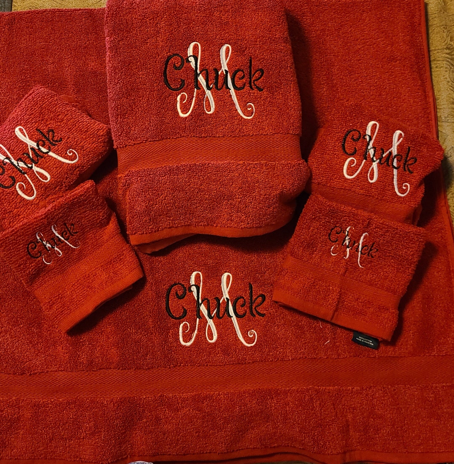 Embroidery Towel Sets