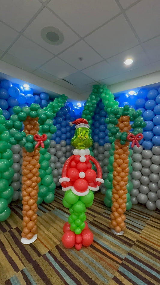 Balloon Grinchmas - Work along Class  - Beginner friendly December 16, 2025 ONLY